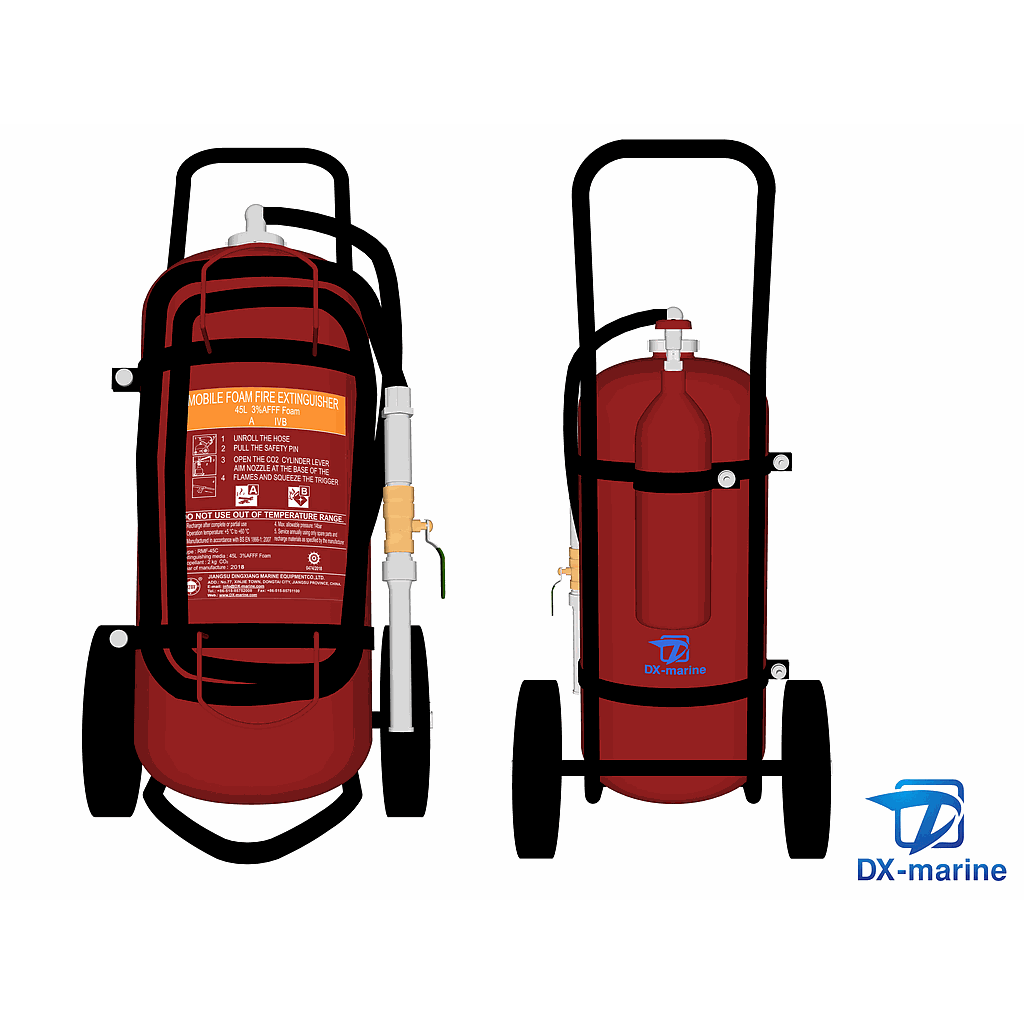 Fire Extinguisher RMF-45C mobile AFFF Foam （EC/MED）